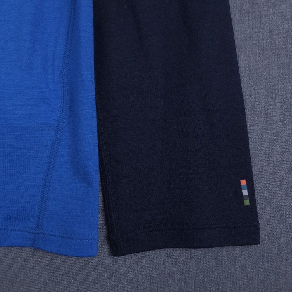 Smartwool Classic All Season Merino Base Layer Crew Mens XL Long Sleeve Blue New - Picture 7 of 13